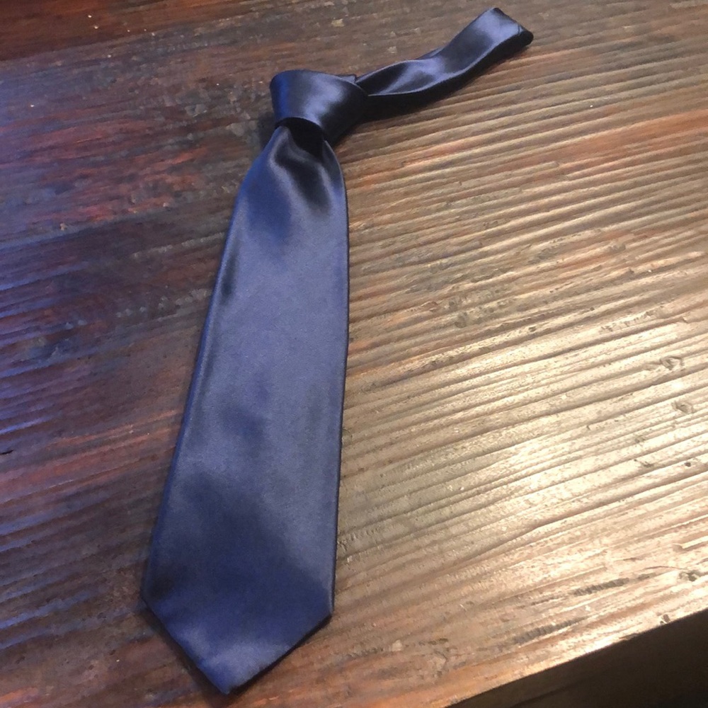 Brooks Brothers 346 Navy Silk Mens Tie